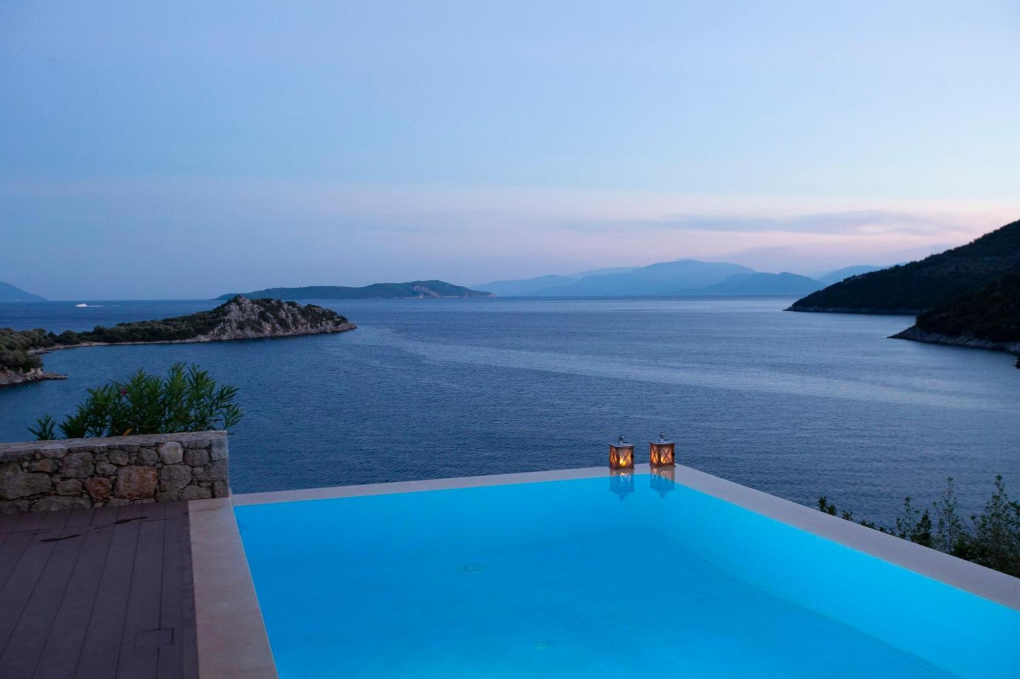 Villa Kalamos - Modern Villa In Sivota Bay With Direct Access To Sea 外观 照片
