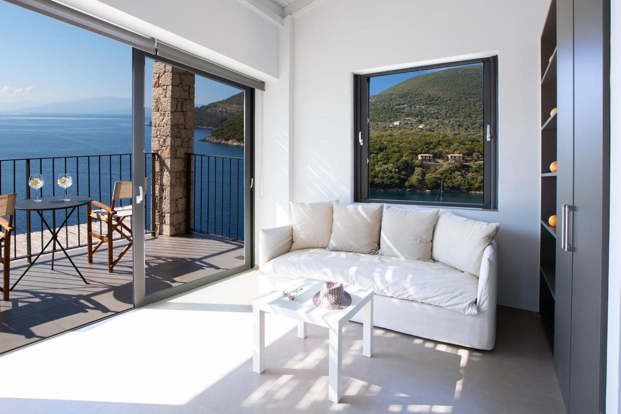 Villa Kalamos - Modern Villa In Sivota Bay With Direct Access To Sea 外观 照片