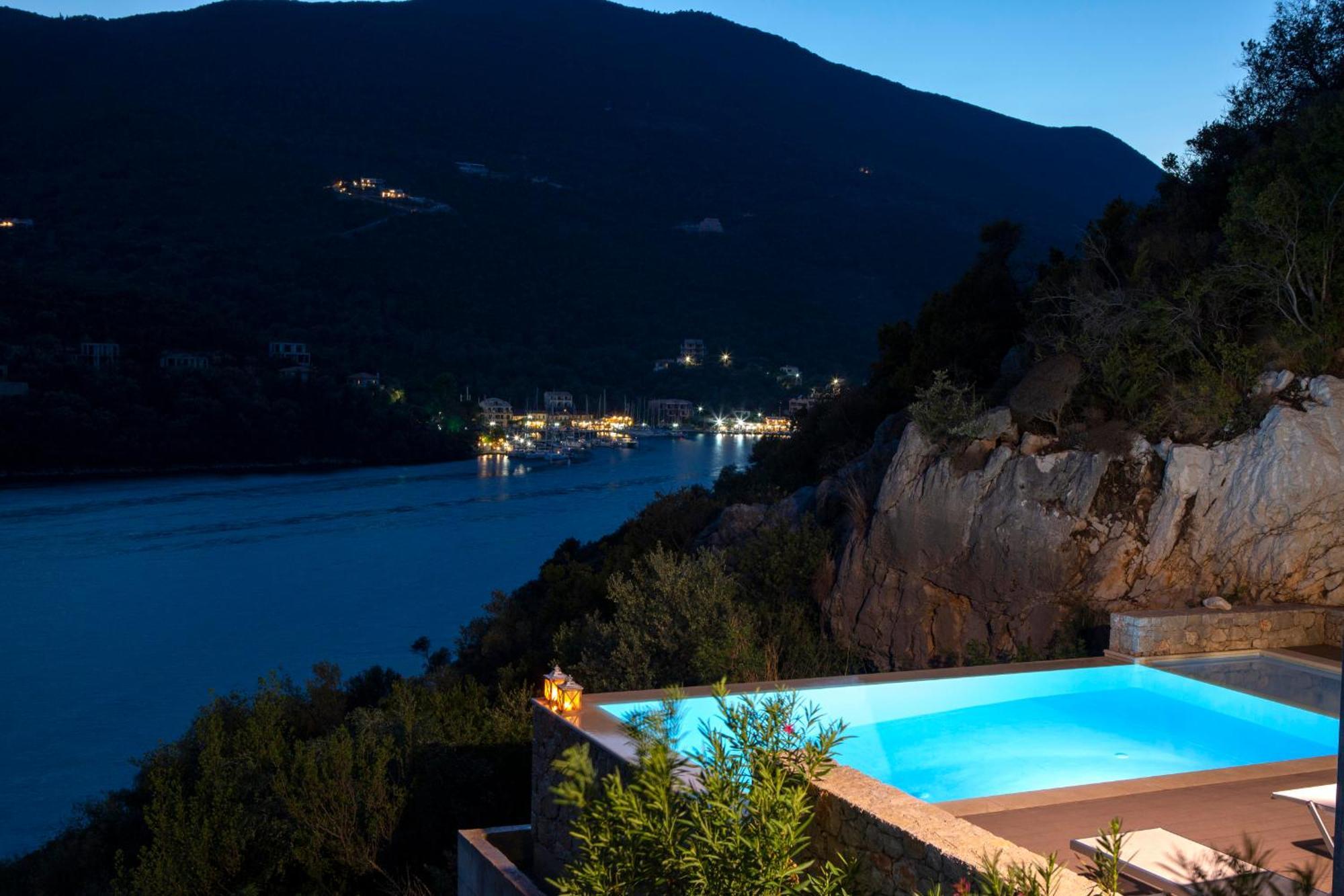 Villa Kalamos - Modern Villa In Sivota Bay With Direct Access To Sea 外观 照片
